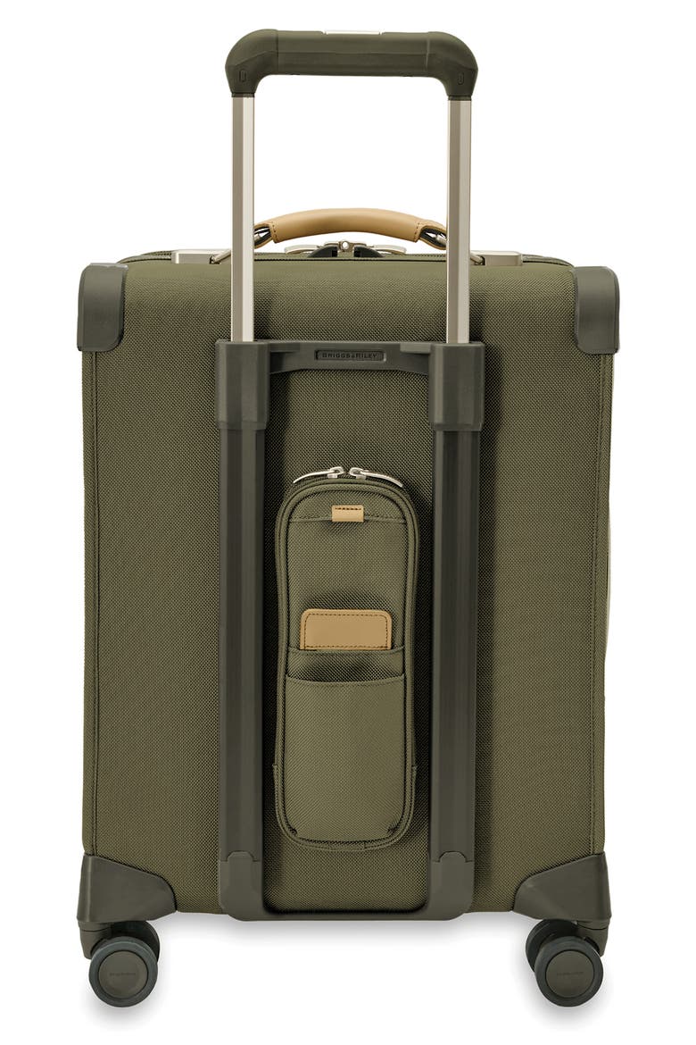 Baseline Global Spinner Carry-On, Alternate, color, OLIVE