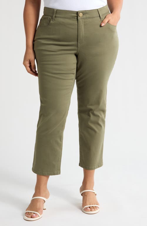 Wit & Wisdom 'Ab'Solution High Waist Ankle Straight Leg Pants in Lily Pad  product
