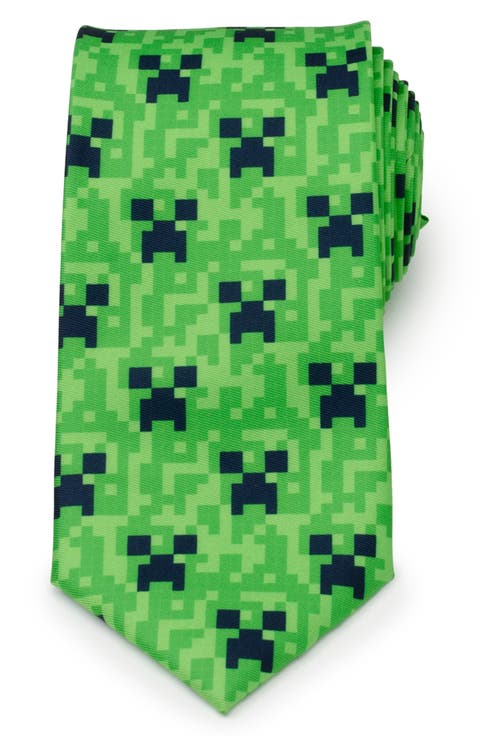 Minecraft Creeper Tie