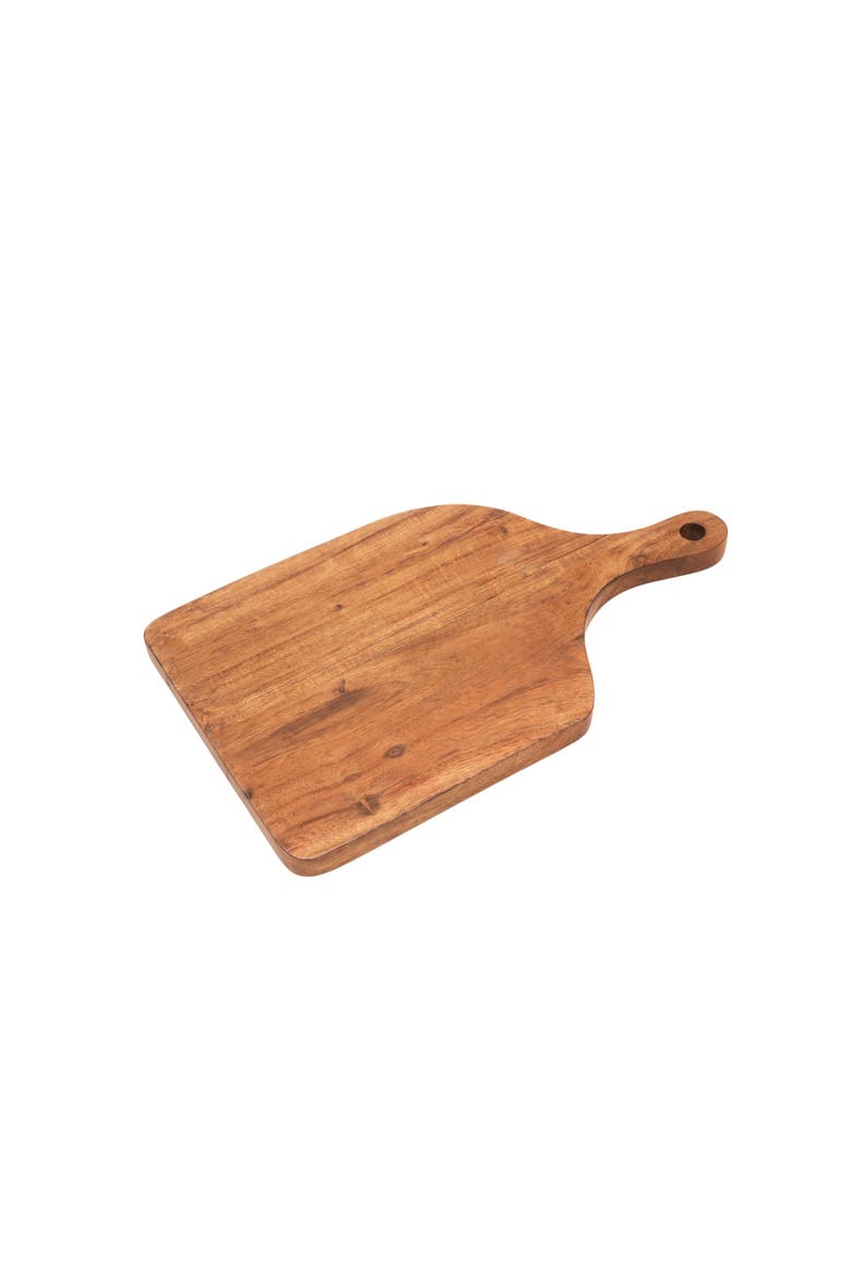 Acacia Wood Cutting Board with Handle Wooden Chopping Board, Main, color, Natural Wood