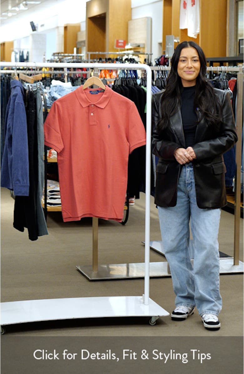 Kids' Solid Cotton Piqué Polo, sales video thumbnail