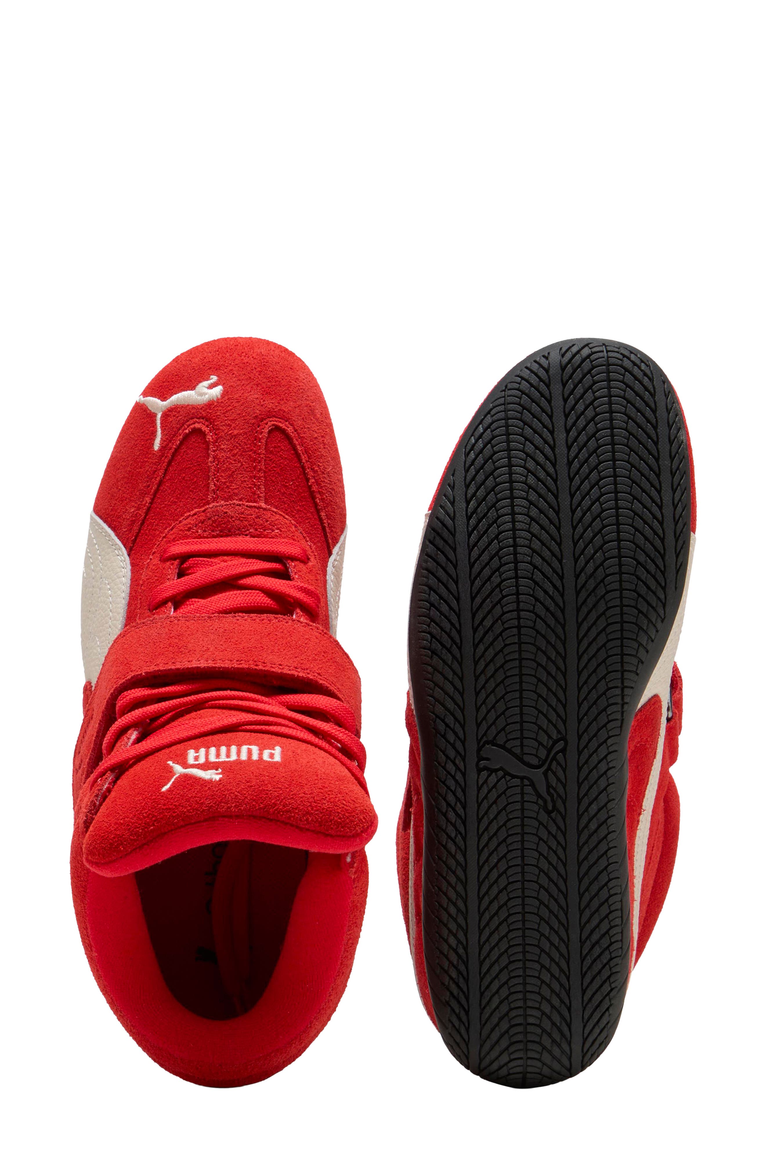 Speedcat Wedge Sneaker, Alternate, color, FOR ALL TIME RED/ PUMA WHITE