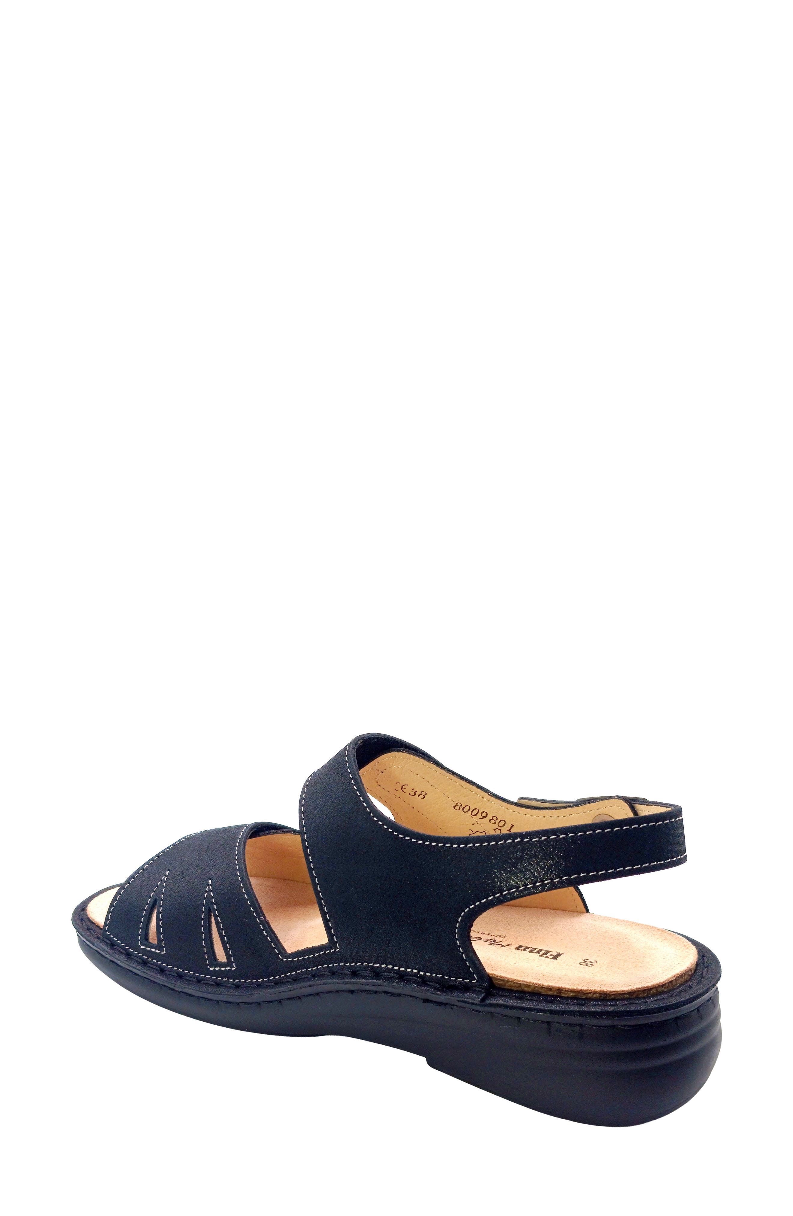 Finn Comfort Barbuda Ankle Strap Slide Sandal, Alternate, color, 