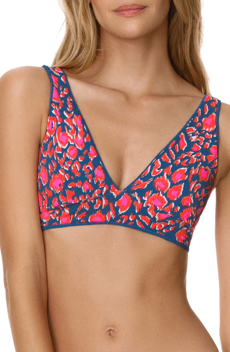 Maaji Allure Reversible Lace-Up Bikini Top, Alternate, color,