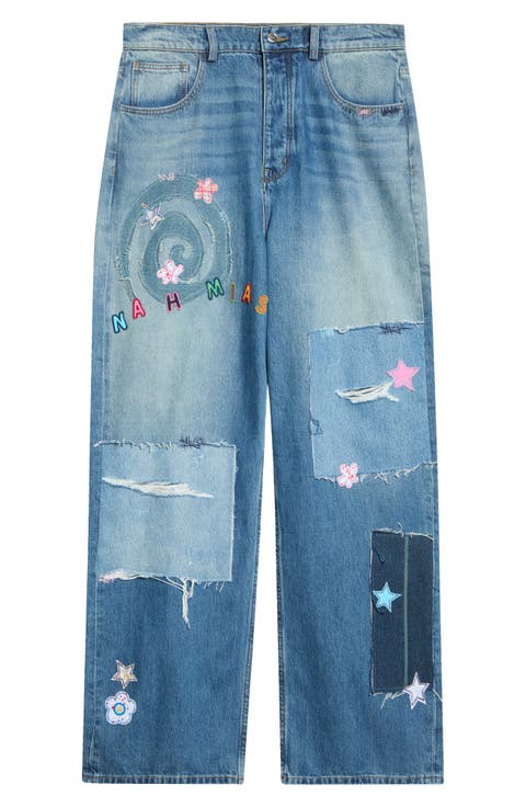 Wipeout Novelty Jeans
