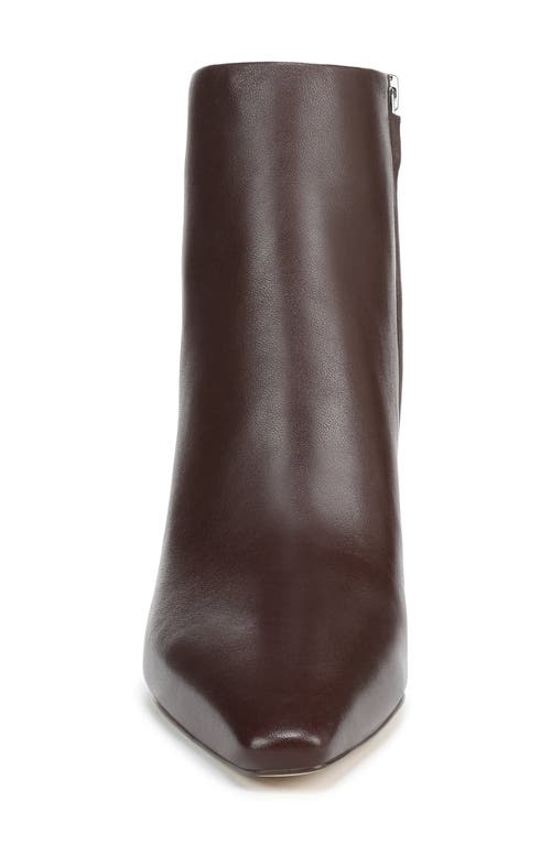 Sam Edelman Saige Ankle Bootie Spiced Pecan Leather In Brown