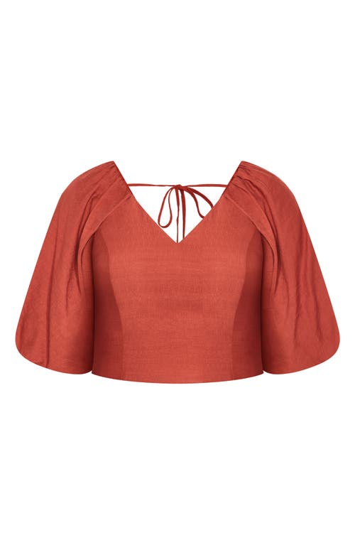 City Chic Peta Crop Top