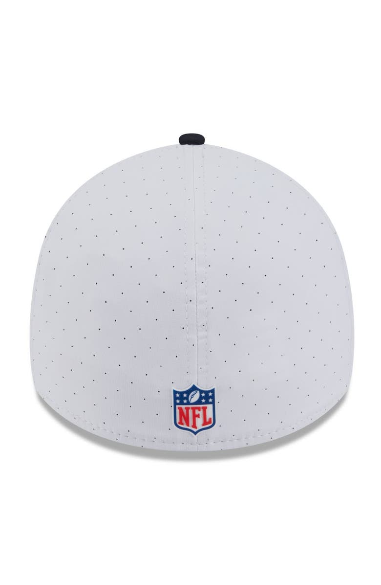 New Era Men's New Era  White/Navy Houston Texans 2025 NFL Training Camp 39THIRTY Flex Hat, Alternate, color, White
