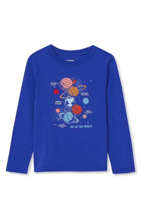 Boys Long Sleeve Graphic Tee