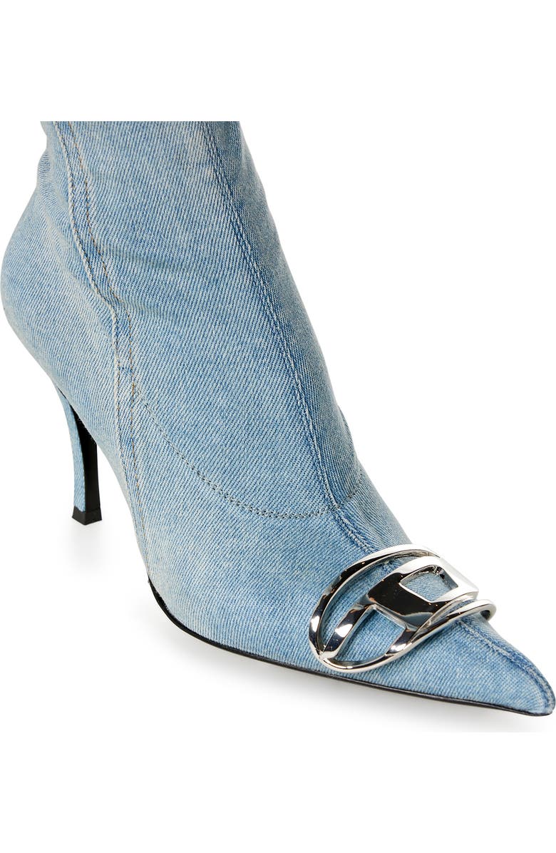 DIESEL<sup>®</sup> Denim Thigh High Boot, Alternate, color,