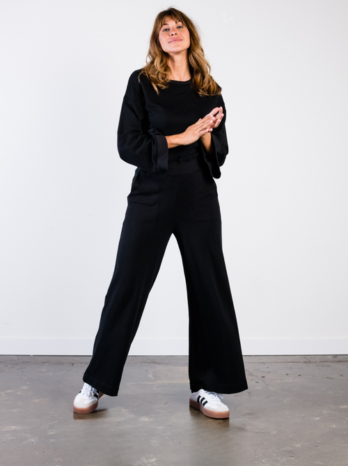 Able Dana Everywhere Jumpsuit In Black