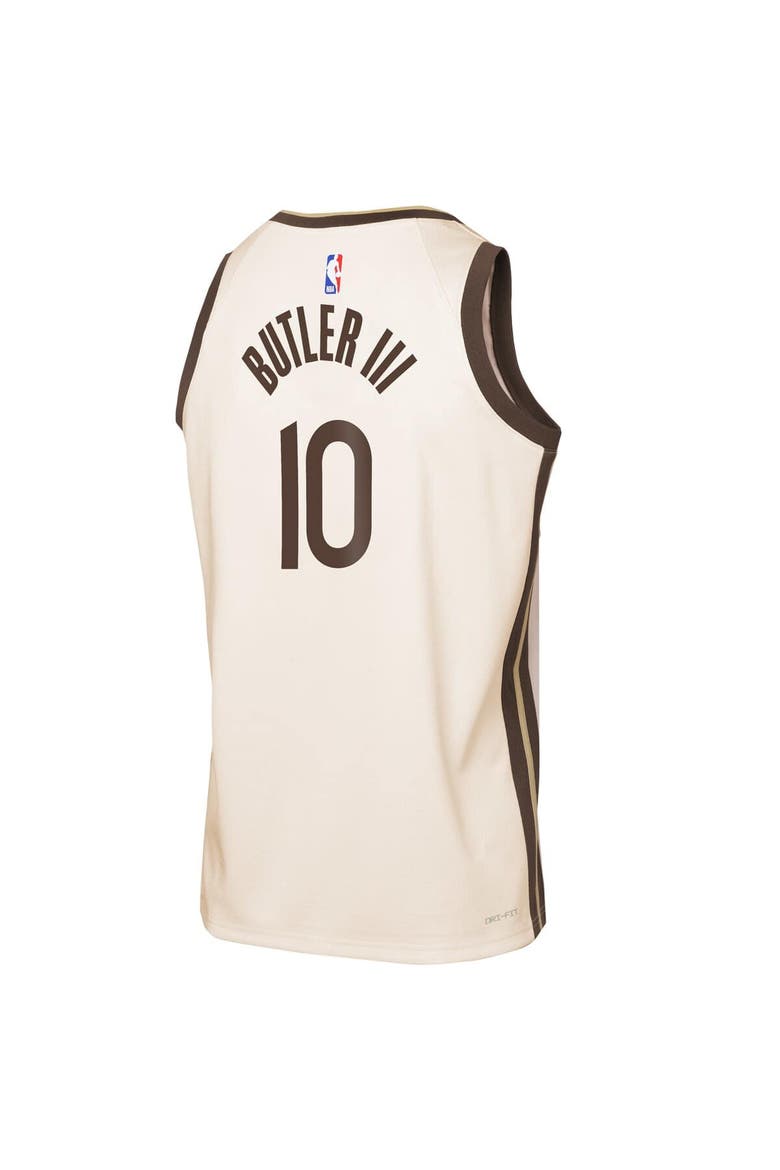 Youth Nike Jimmy Butler III Tan Golden State Warriors 2025/26 City Edition Swingman Jersey, Alternate, color, Tan