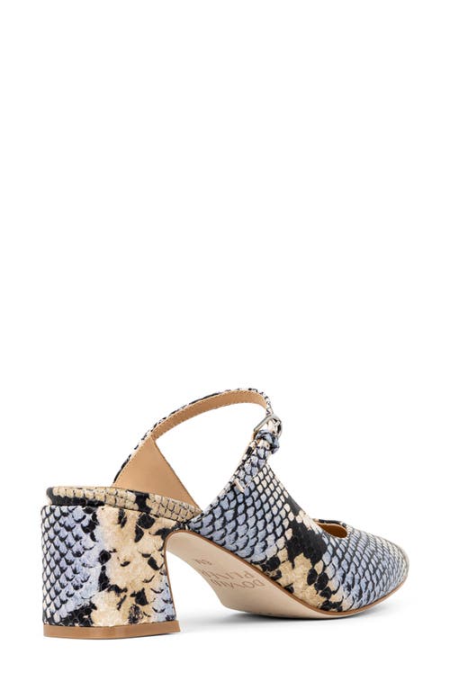 Donald Pliner Pointed Toe Mule In Denim