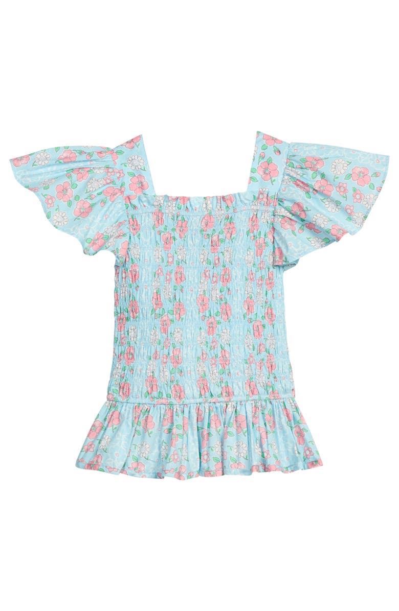 BISBY Kids' India Top, Main, color, Meadow Marguerite Floral