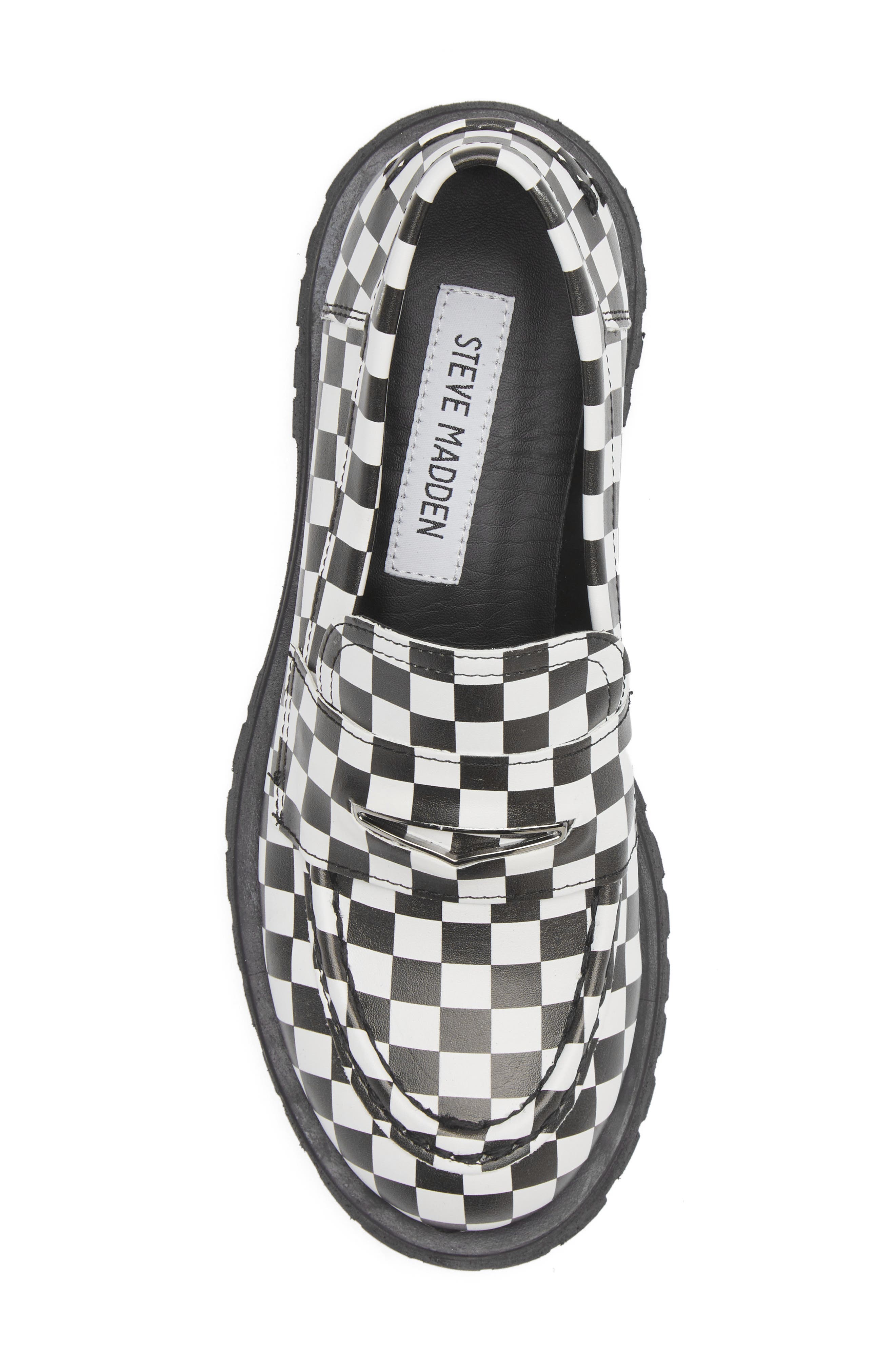 Lawrence Loafer, Alternate, color, BLACK/ WHTE LEATHER