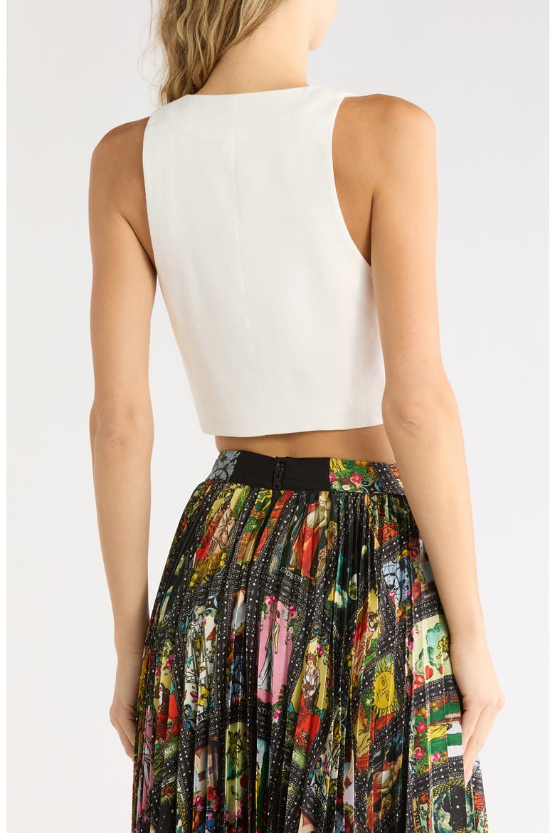 Donna Cropped Vest, Alternate, color, OFF WHITE