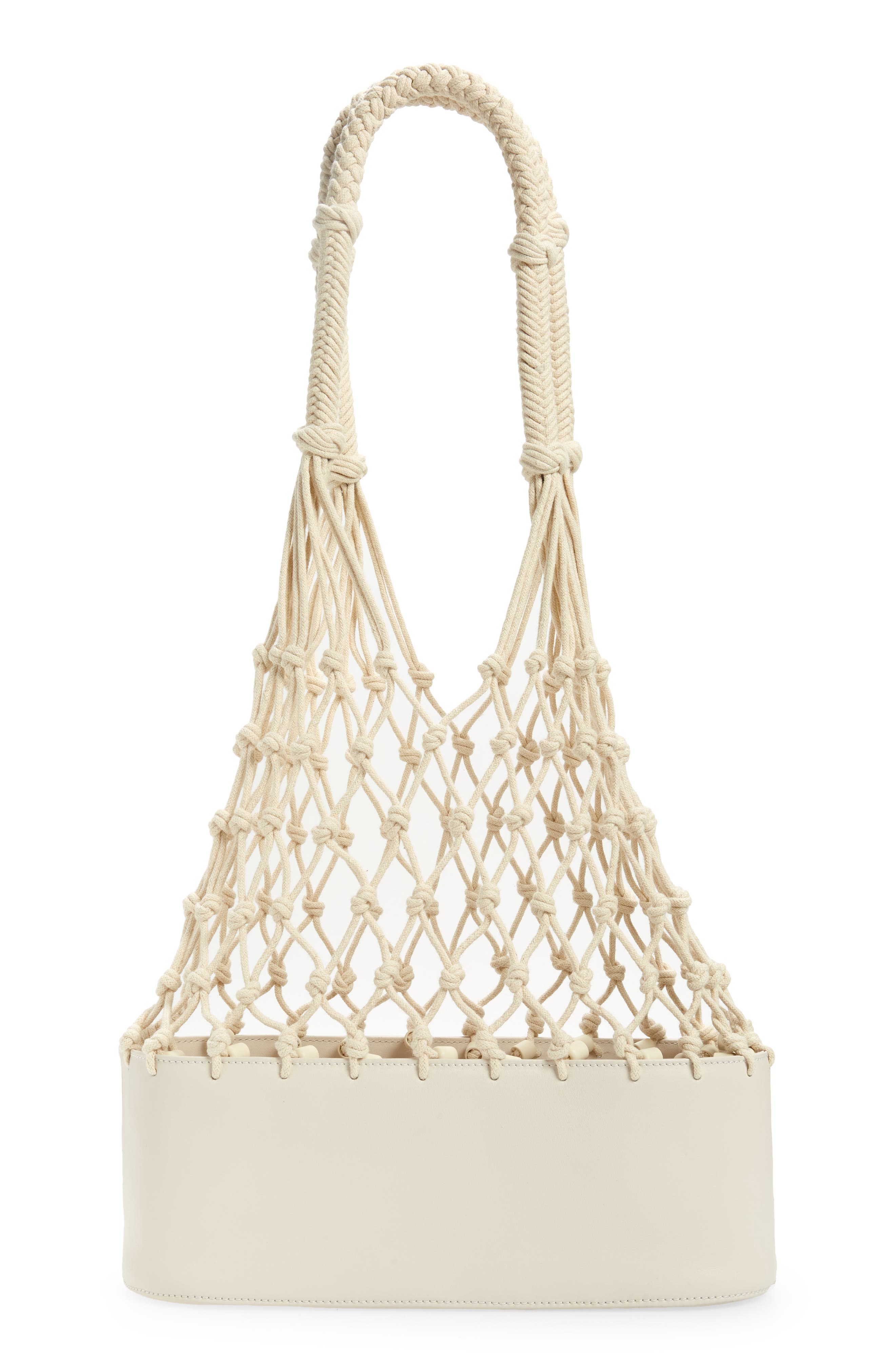 Zimmermann Leather Fisherman's Tote, Main, color, 