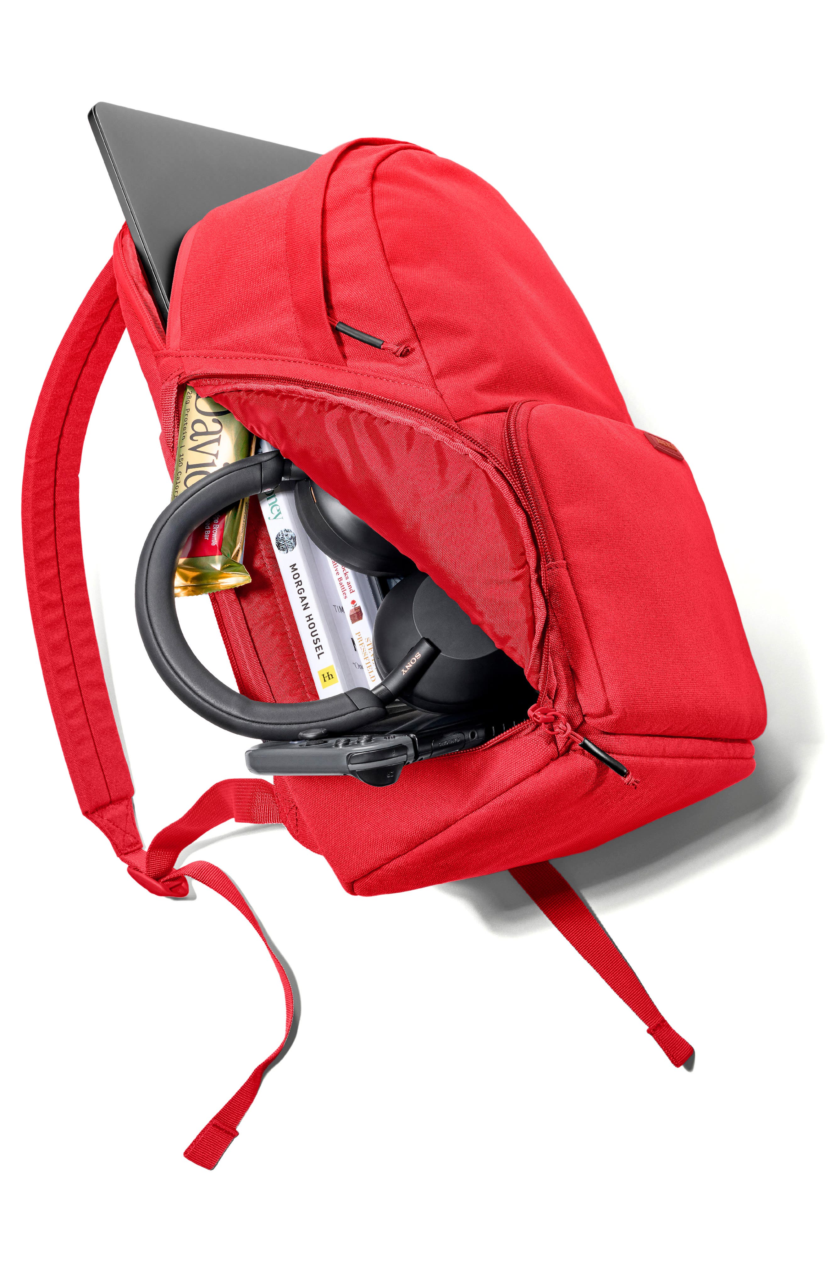 Brevite The Brevite Water Resistant Backpack, Alternate, color, Red