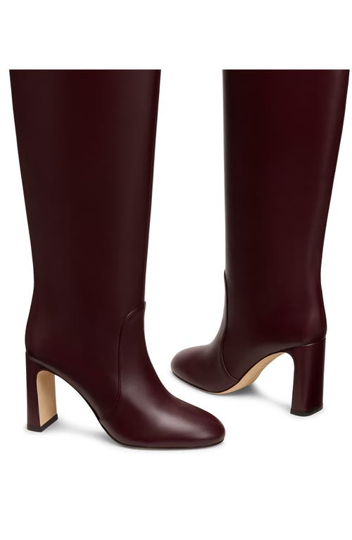 Stuart Weitzman Babette Over The Knee Tubo 85 Boot In Purple