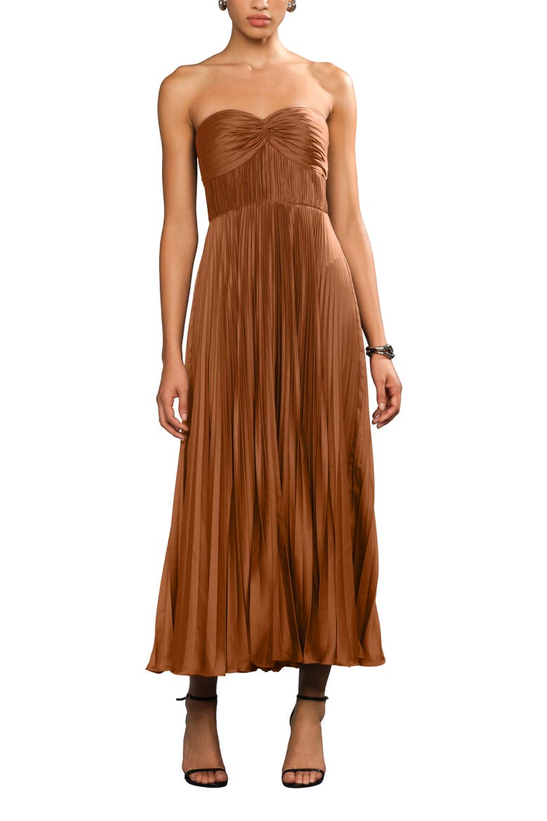 Belle dress, Alternate, color, Nutmeg