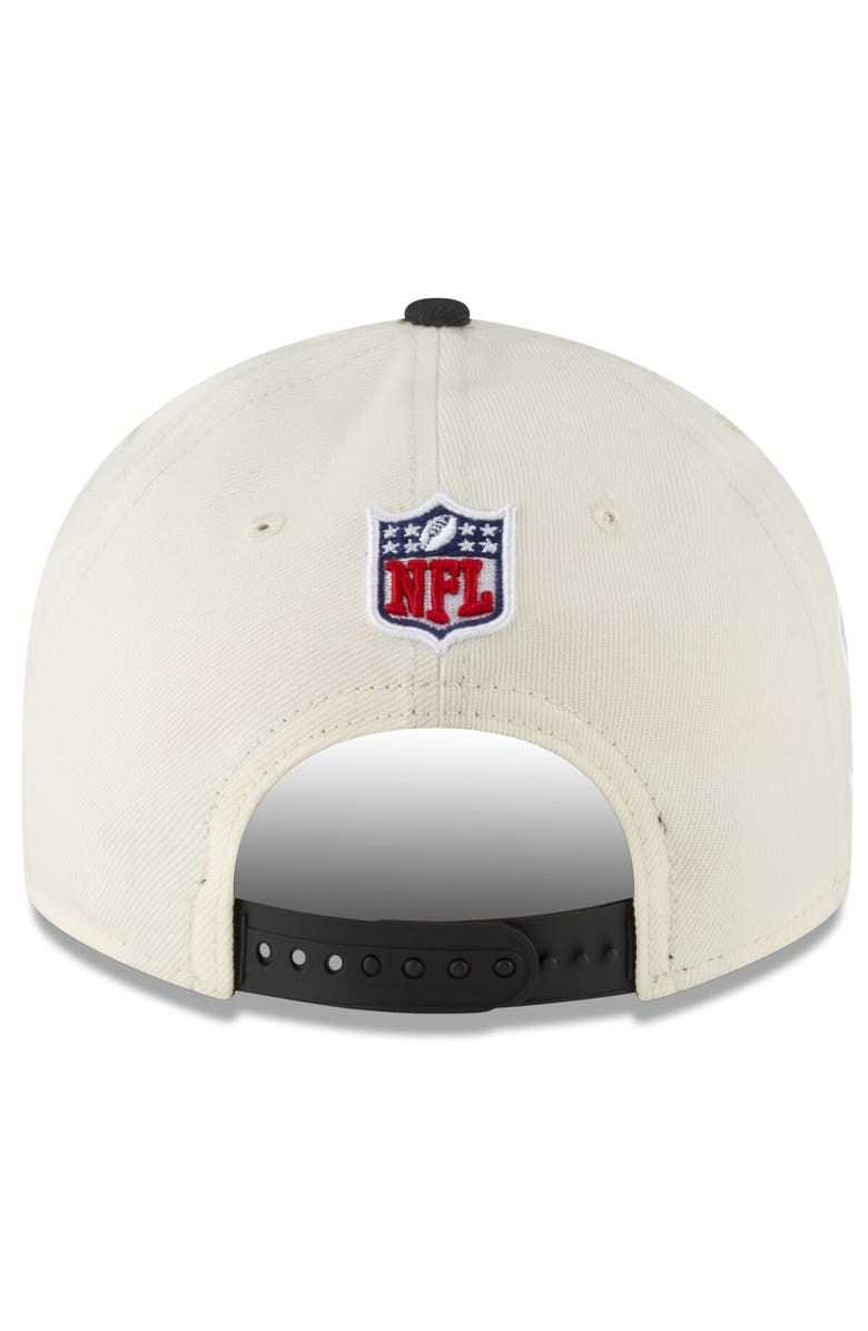 New Era Men's New Era Cream/Black Kansas City Chiefs Super Bowl LVIII Champions Locker Room Low Profile 9FIFTY Adjustable Hat, Alternate, color,