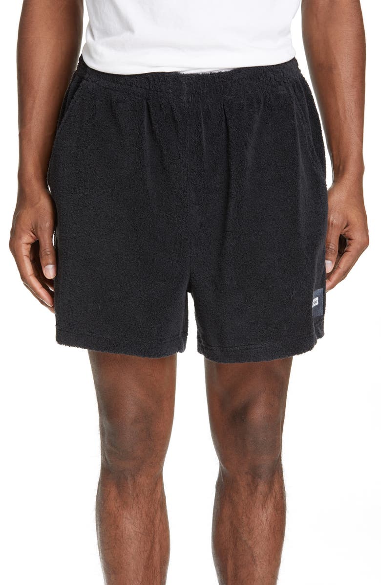 Off-White Towel Terry Shorts, Main, color, 