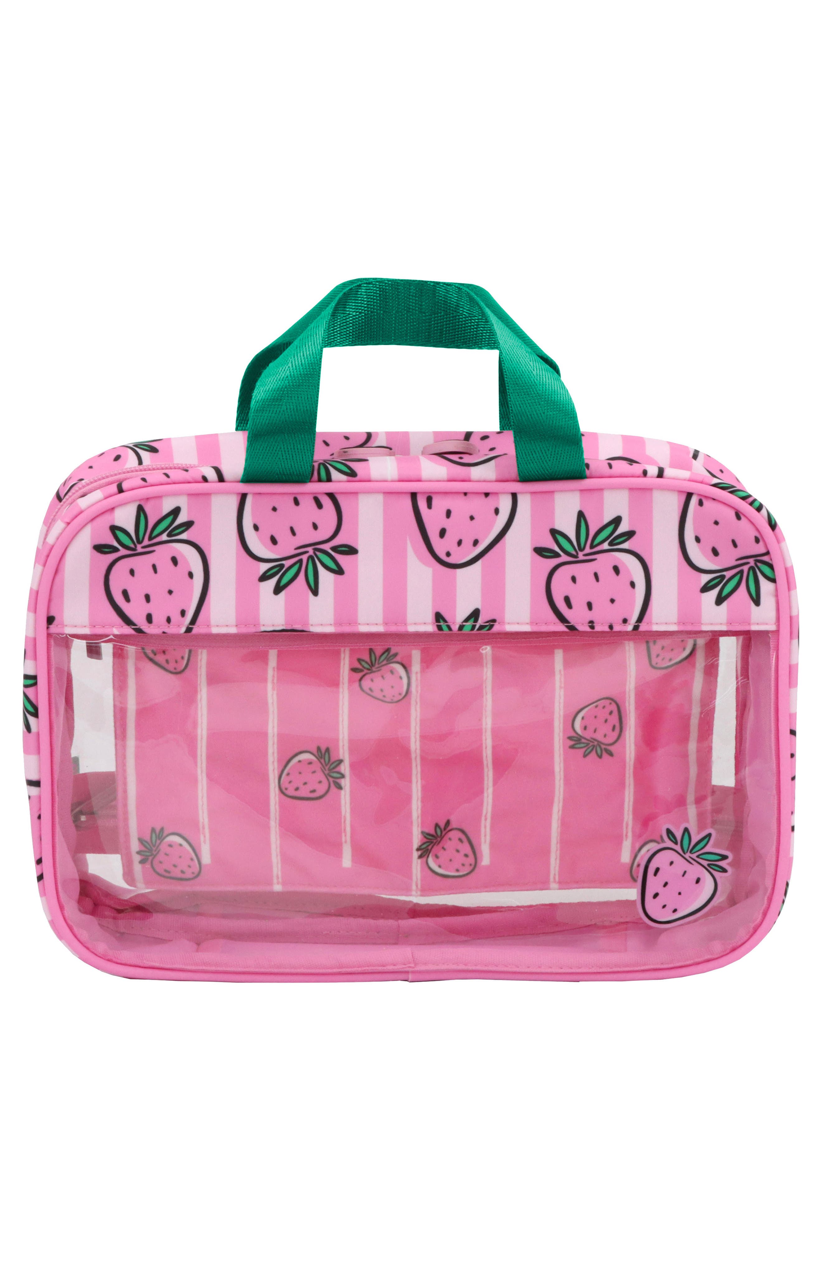 MYTAGALONGS Kids' Mini Madrid Clear Hand Case, Alternate, color, Pink