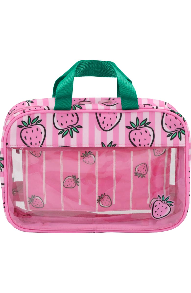 MYTAGALONGS Kids' Mini Madrid Clear Hand Case, Alternate, color, Pink