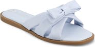 Journee Collection Prylin Bow Slide Sandal