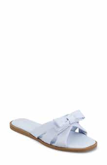 Journee Collection Prylin Bow Slide Sandal