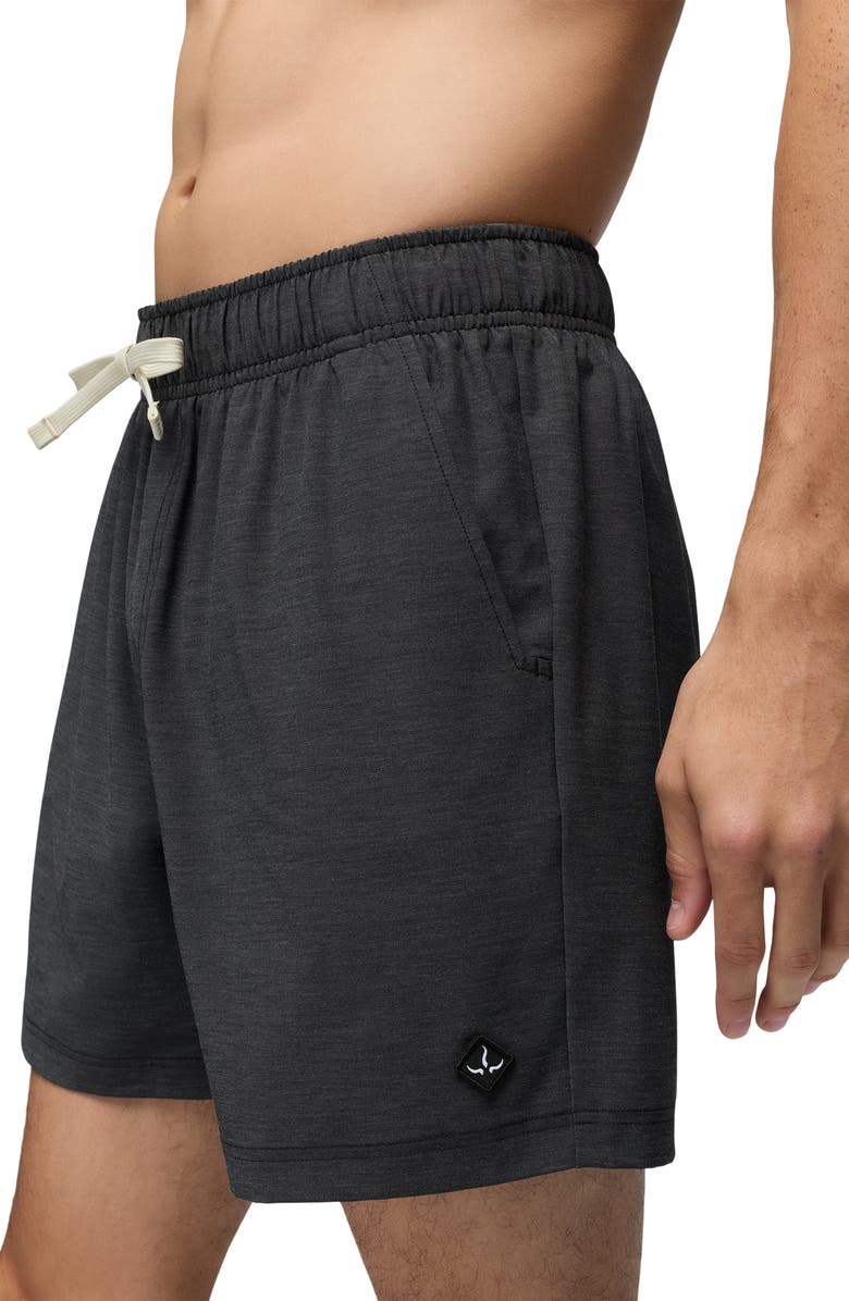 prAna Metric Swim Trunks, Alternate, color, Black