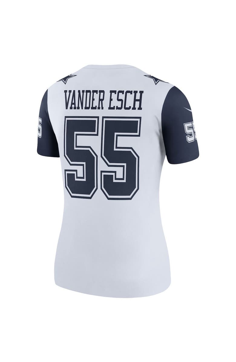 Nike Women's Nike Leighton Vander Esch White Dallas Cowboys Color Rush Legend Player Jersey, Alternate, color,