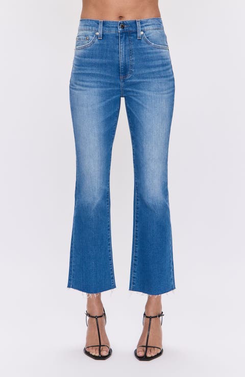 Lennon High Waist Ankle Bootcut Jeans
