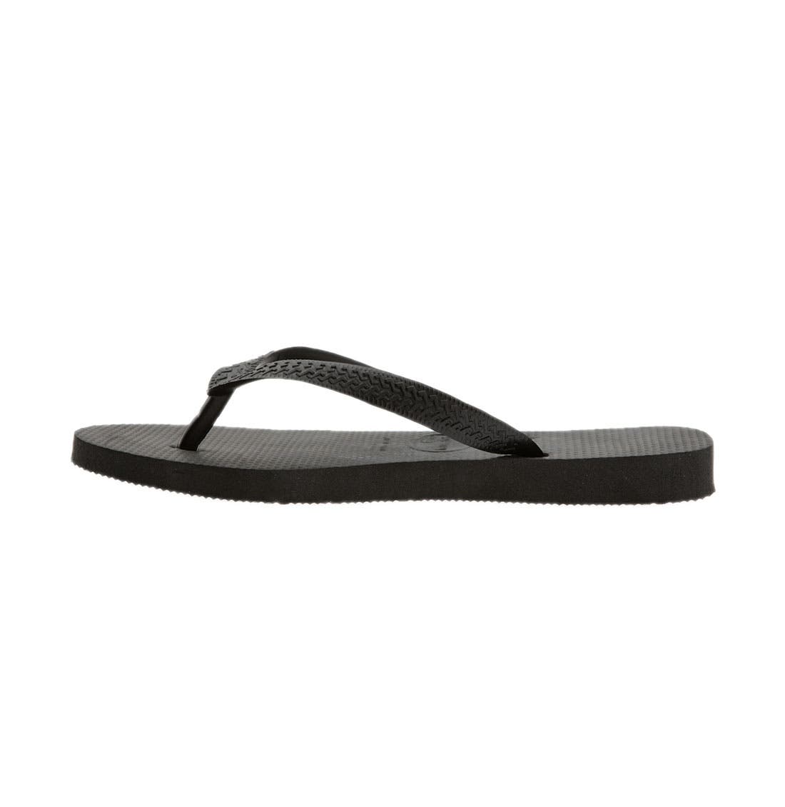 Havaianas 'Top' Sandal, Alternate, color, Black