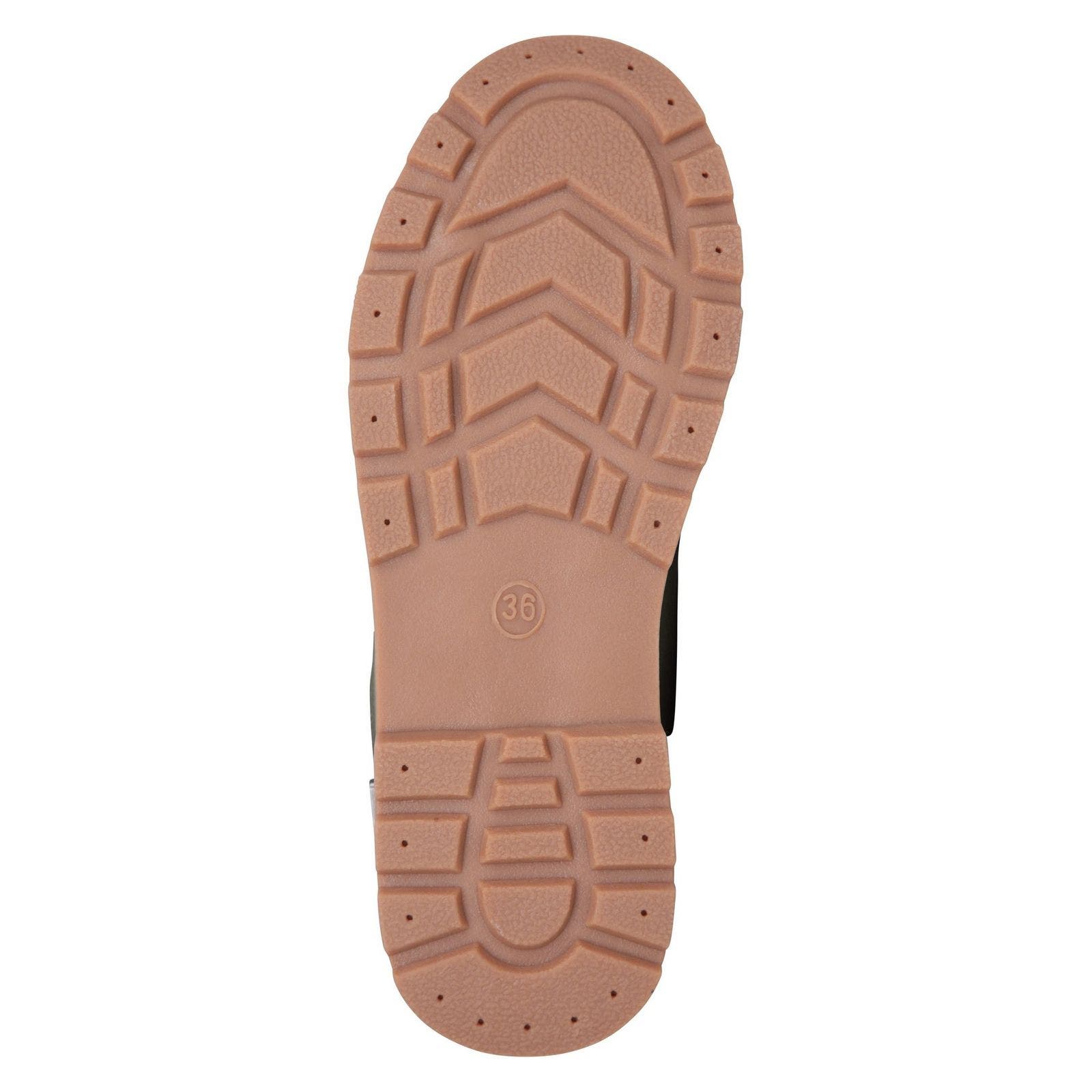 Childrens/Kids Chestnut Borg Waterproof Casual Boots, Alternate, color, Khaki Green