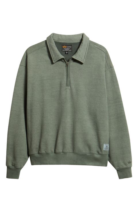 Quarter Zip Sweatshirt