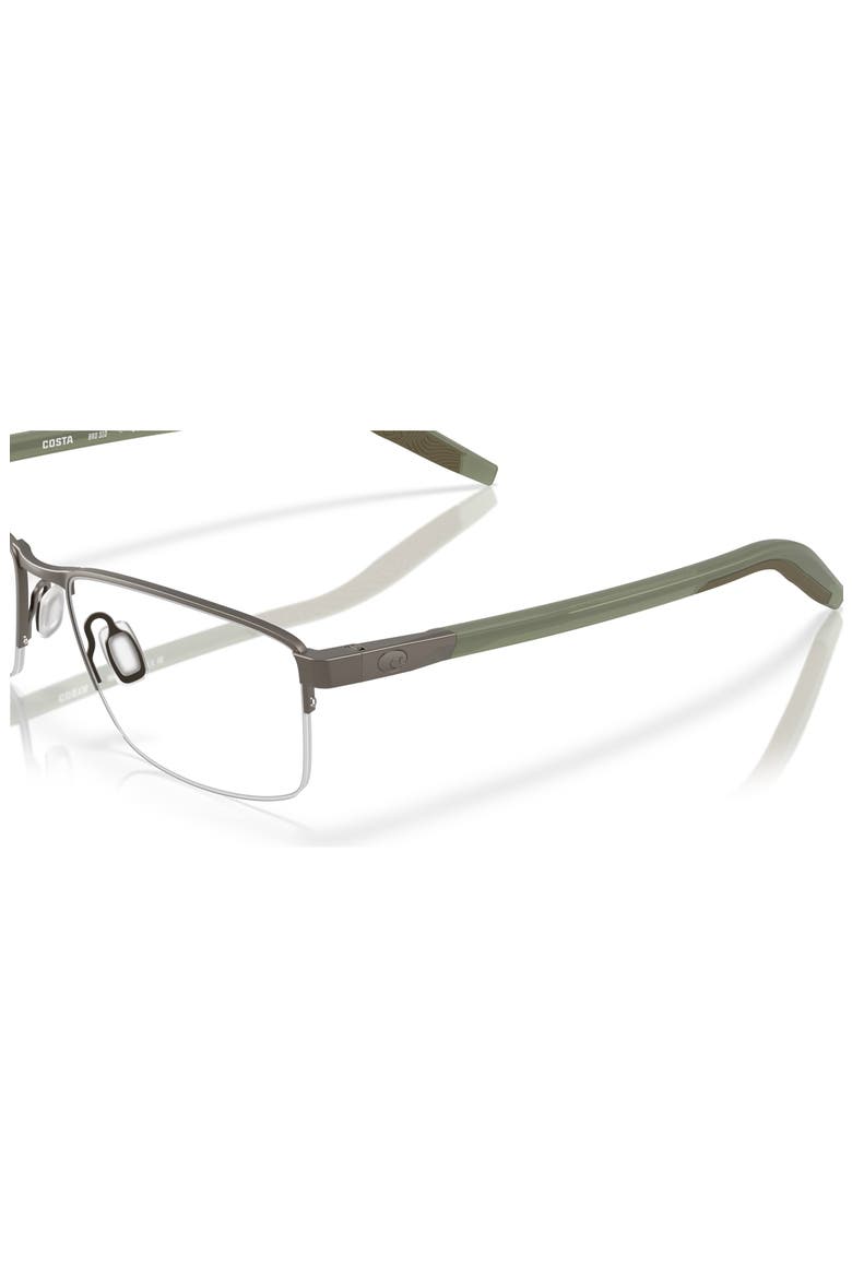 57mm Rectangle optical glasses, Alternate, color, Grey