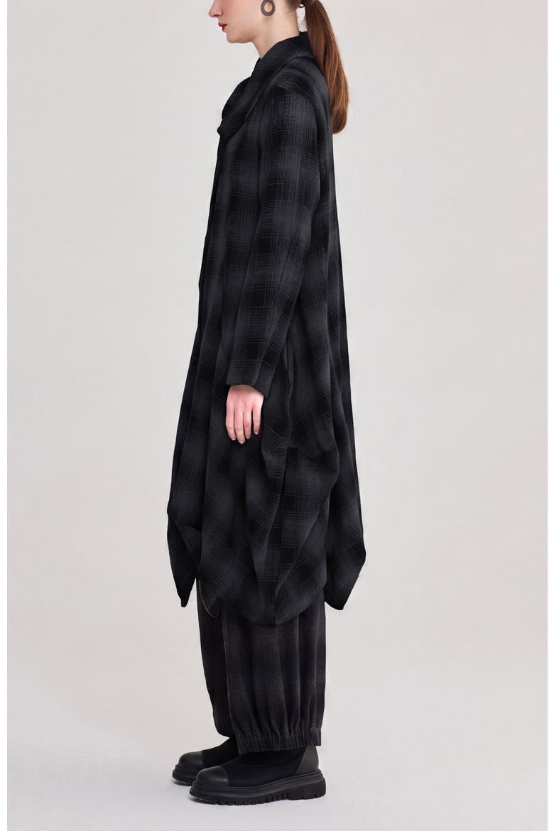 River Plaid Coat, Alternate, color, Antracite Plaid