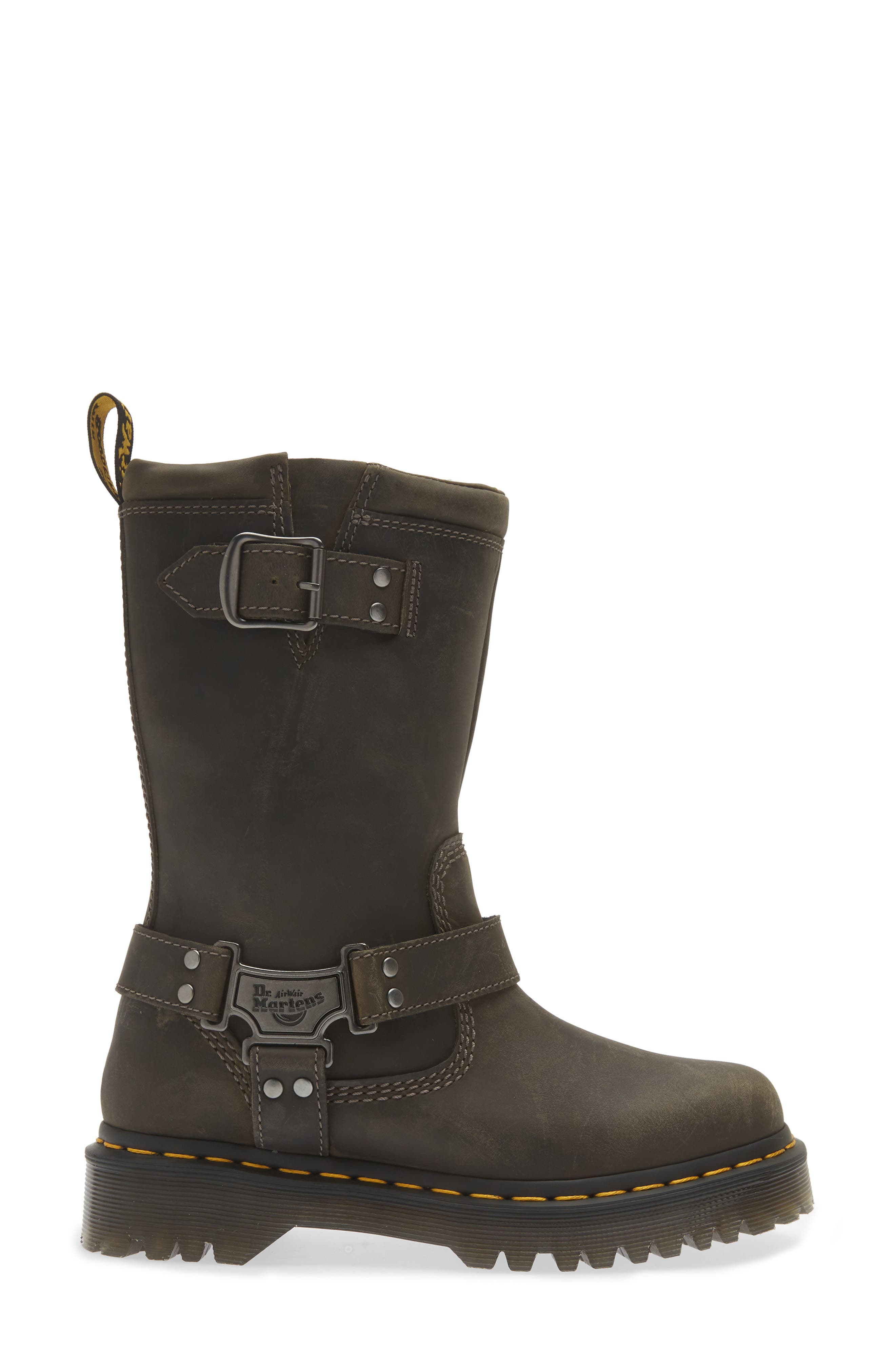 Anistone Harness Boot, Alternate, color, CHARCOAL G