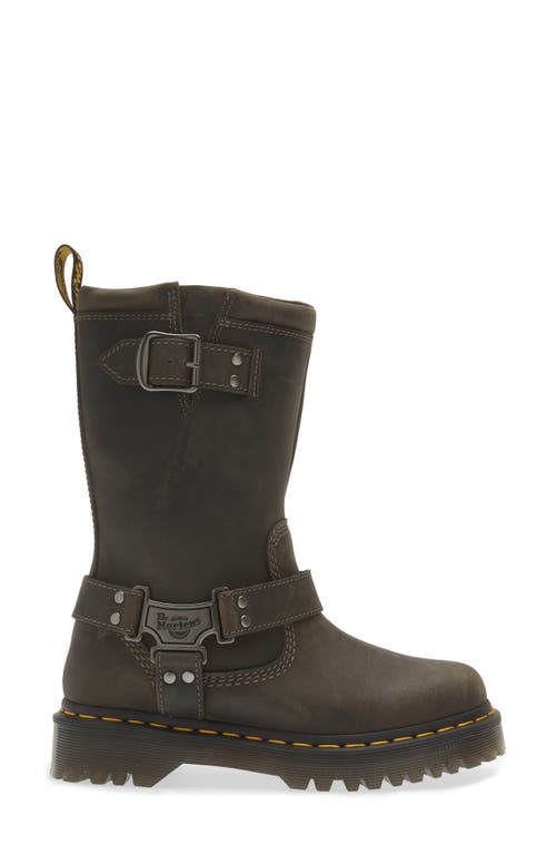 Dr. Martens Anistone Hohe Leder Biker Stiefel In Multi