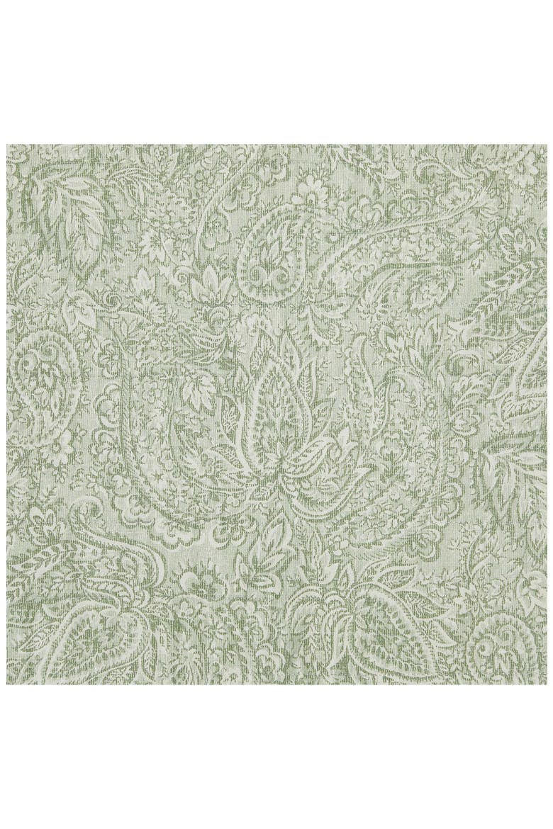 Caicos Isle Cotton Quilt & Sham Set, Alternate, color, GREEN