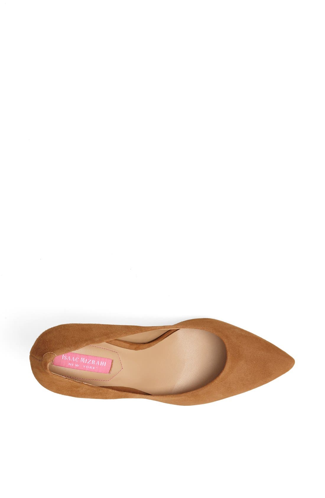 'Lamis' Pump, Alternate, color, LUGGAGE SUEDE