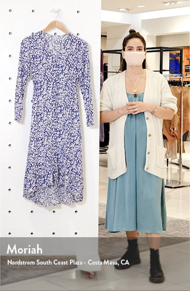 Jade Floral Long Sleeve Dress, sales video thumbnail