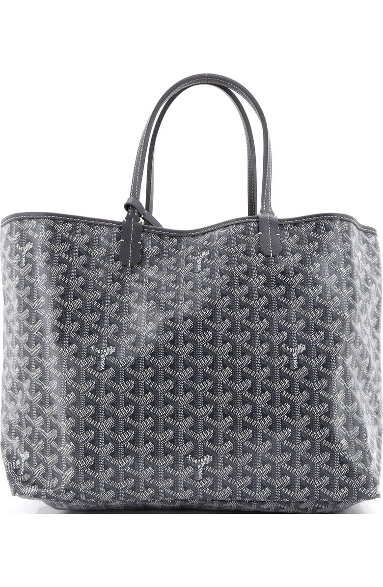 Pre-Owned Goyard Saint Louis Tote Coated Canvas PM, Alternate, color, Gray