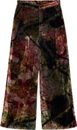 Desigual Velvet Wide Leg Trousers