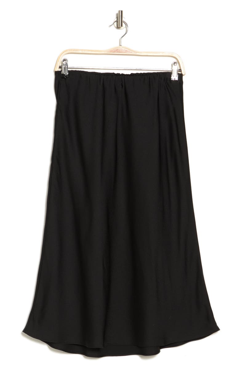 Adrianna Papell Hammered Satin Bias Skirt, Alternate, color, 