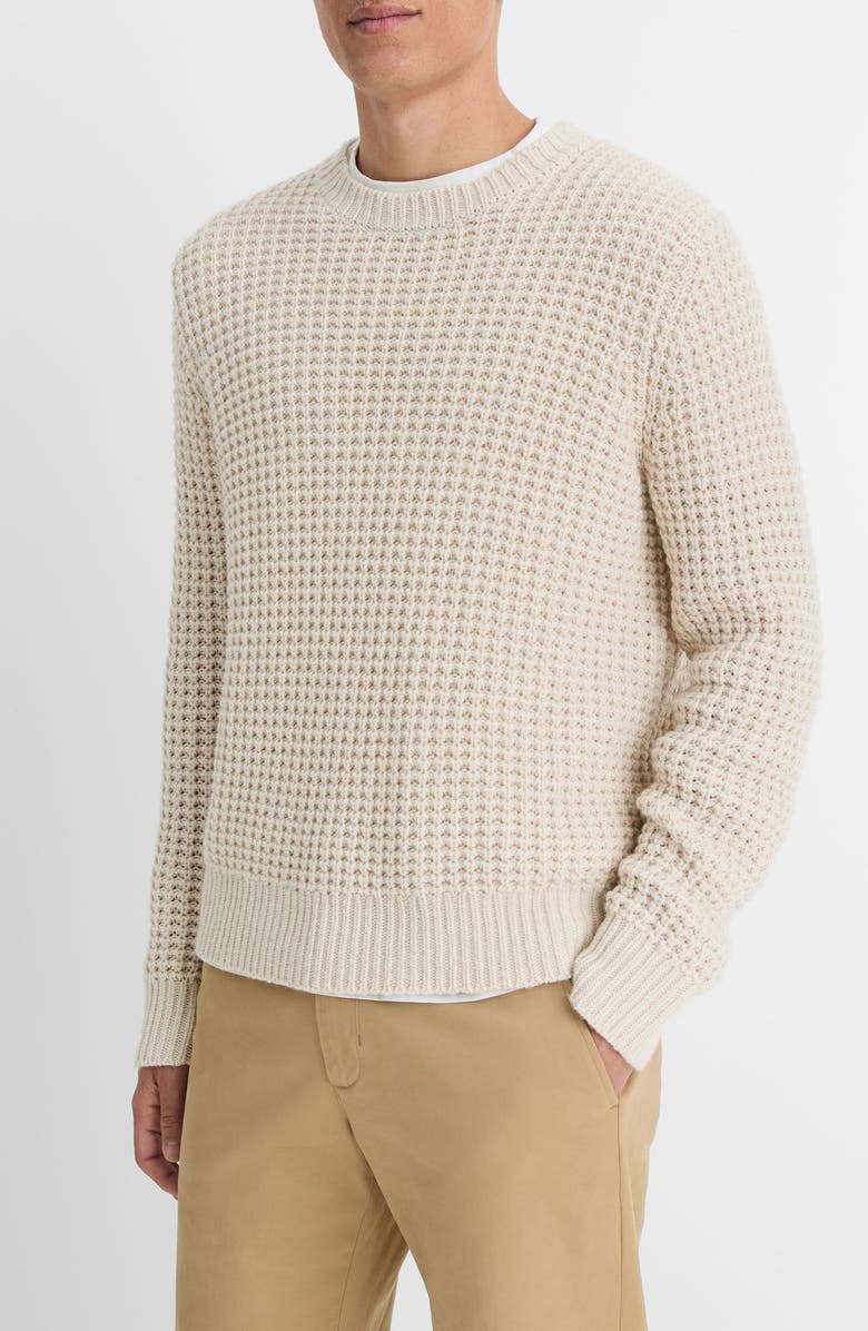 Vince Macro Waffle Stitch Sweater, Main, color,