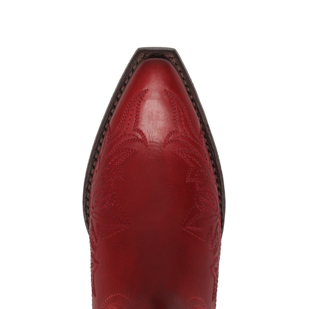 Magnolia Snip Toe Western Boot, Alternate, color, Red