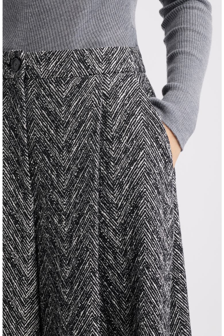 Tetosa Pants, Alternate, color, MONOCHROME HERRINGBONE