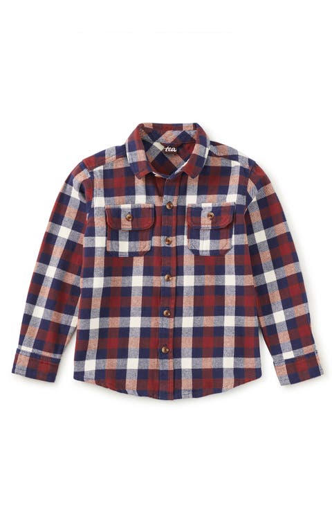 Flannel Button Up Shirt